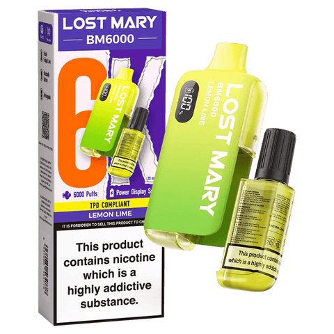 Lost Mary BM6000 Prefilled Pod Vape Kit (Box of 5) - Vaperdeals