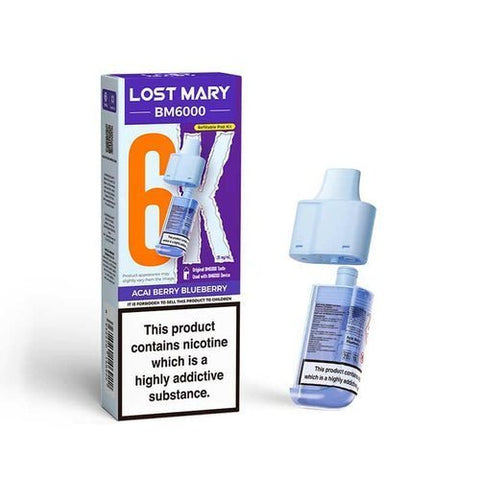 Lost Mary BM6000 Prefilled Pods - Vaperdeals