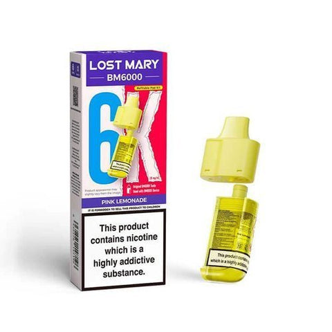 Lost Mary BM6000 Prefilled Pods - Vaperdeals