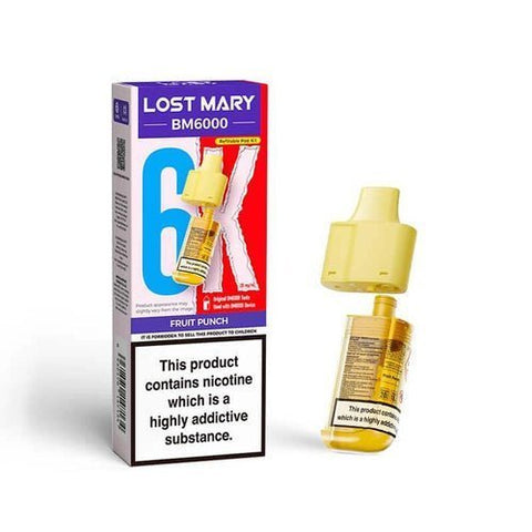 Lost Mary BM6000 Prefilled Pods - Vaperdeals