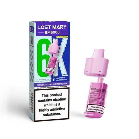 Lost Mary BM6000 Prefilled Pods - Vaperdeals