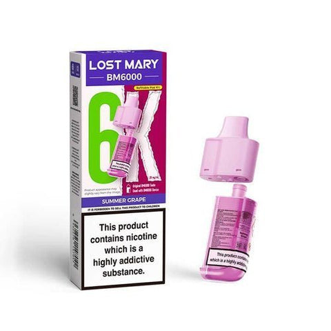 Lost Mary BM6000 Prefilled Pods - Vaperdeals