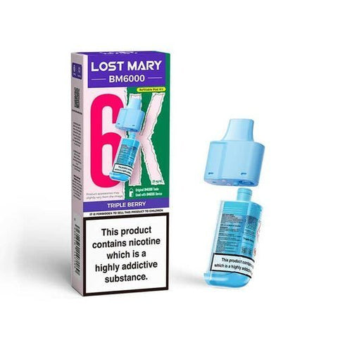 Lost Mary BM6000 Prefilled Pods - Vaperdeals