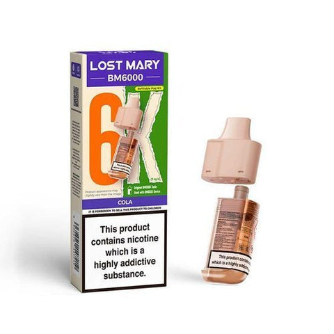 Lost Mary BM6000 Prefilled Pods - Vaperdeals