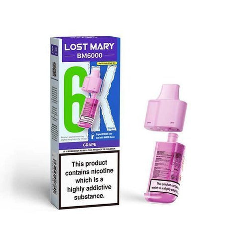 Lost Mary BM6000 Prefilled Pods - Vaperdeals
