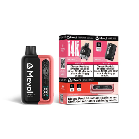 Mevol S7000 Prefilled Pod Kit - 14k Puffs Box of 5 - Vaperdeals
