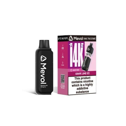 Mevol S7000 Replacement Pods Box of 5 - Vaperdeals