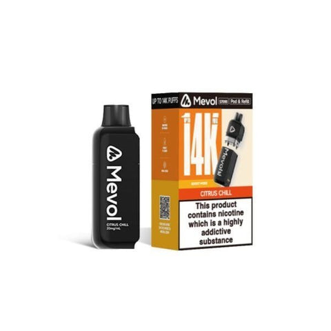Mevol S7000 Replacement Pods Box of 5 - Vaperdeals