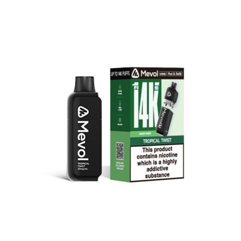 Mevol S7000 Replacement Pods Box of 5 - Vaperdeals