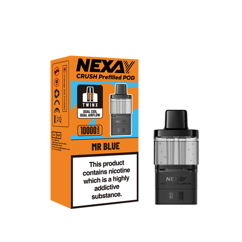 Nexay Crush 10k Refill Pods Pack of 5 - Vaperdeals