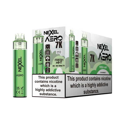 Nexel Aero 7k Prefilled Pod Vape Kit Pack of 5 - Vaperdeals