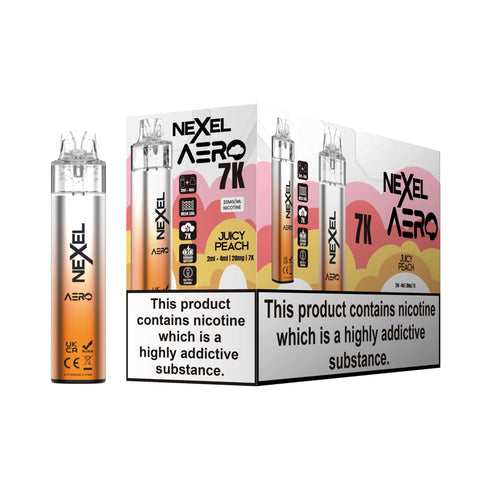 Nexel Aero 7k Prefilled Pod Vape Kit Pack of 5 - Vaperdeals