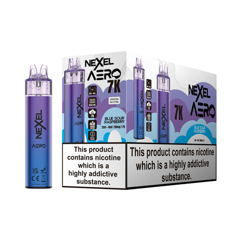 Nexel Aero 7k Prefilled Pod Vape Kit Pack of 5 - Vaperdeals