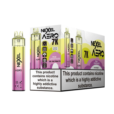 Nexel Aero 7k Prefilled Pod Vape Kit Pack of 5 - Vaperdeals