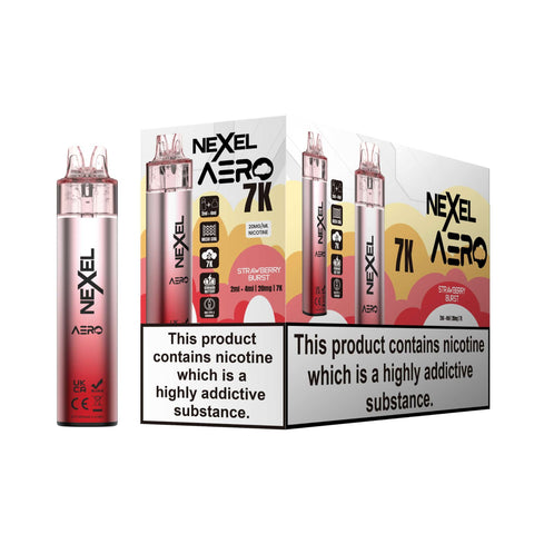 Nexel Aero 7k Prefilled Pod Vape Kit Pack of 5 - Vaperdeals