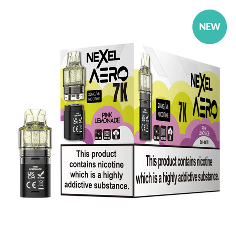 Nexel Aero 7k Replacement Pods Pack of 10 - Vaperdeals