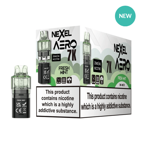Nexel Aero 7k Replacement Pods Pack of 10 - Vaperdeals