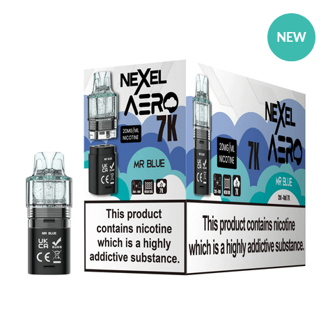Nexel Aero 7k Replacement Pods Pack of 10 - Vaperdeals