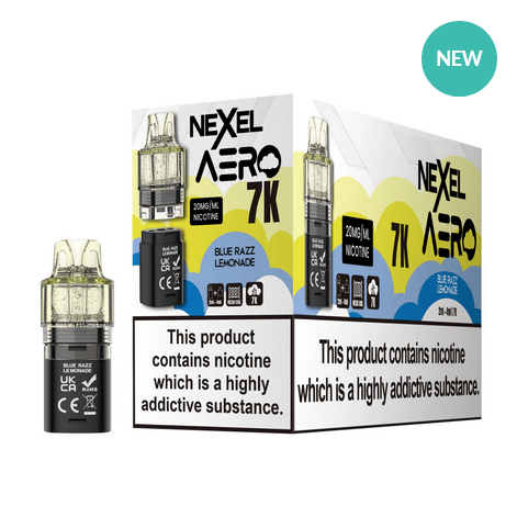 Nexel Aero 7k Replacement Pods Pack of 10 - Vaperdeals