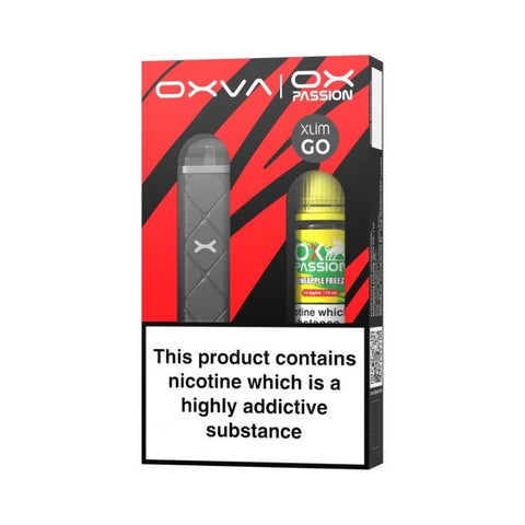 Oxva Xlim Go / Free Ox Passion Salt Pod Kit - Vaperdeals