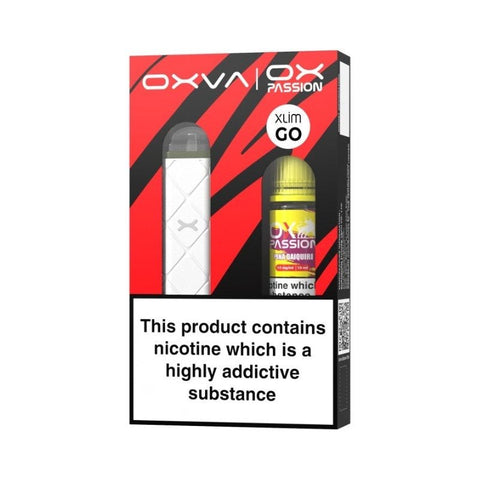 Oxva Xlim Go / Free Ox Passion Salt Pod Kit - Vaperdeals
