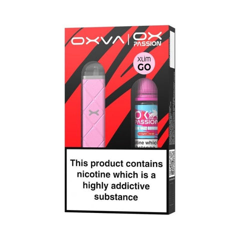 Oxva Xlim Go / Free Ox Passion Salt Pod Kit - Vaperdeals
