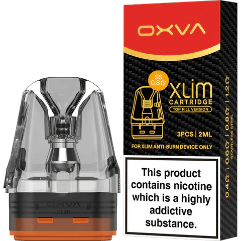 OXVA Xlim SS DNA Replacement Pods (Pack of 3) - Vaperdeals