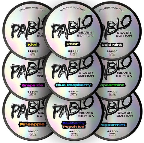 Pablo Silver Edition Pack of 10 - Vaperdeals