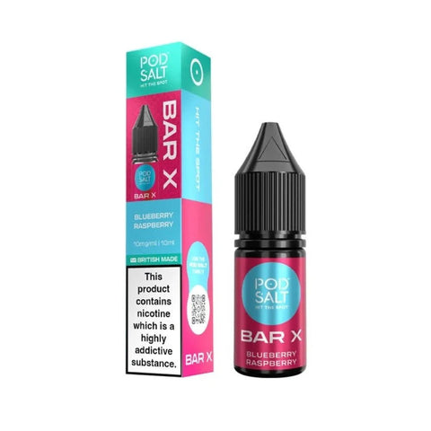Pod Salt Bar X 10ml E-liquid Box of 10 - Vaperdeals