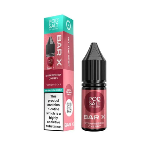Pod Salt Bar X 10ml E-liquid Box of 10 - Vaperdeals