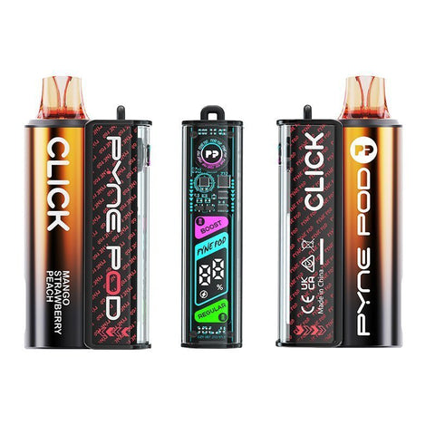 Pyne Pod Click 10K Prefilled Pod Vape Kit - Box of 5 - Vaperdeals