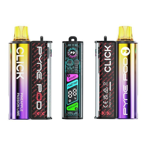 Pyne Pod Click 10K Prefilled Pod Vape Kit - Box of 5 - Vaperdeals