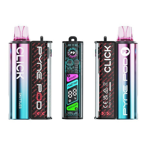 Pyne Pod Click 10K Prefilled Pod Vape Kit - Box of 5 - Vaperdeals