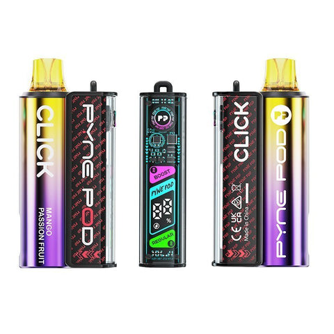 Pyne Pod Click 10K Prefilled Pod Vape Kit - Box of 5 - Vaperdeals