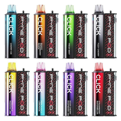 Pyne Pod Click 10K Prefilled Pod Vape Kit - Box of 5 - Vaperdeals