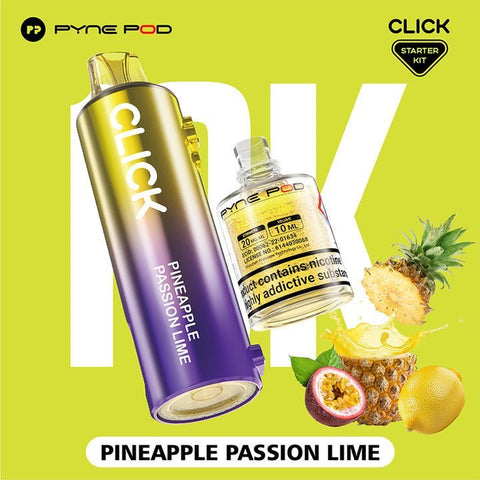 Pyne Pod Click 10k Replacement Pods Box of 5 - Vaperdeals