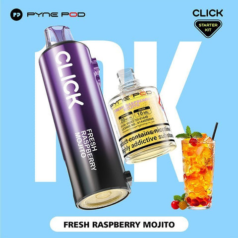 Pyne Pod Click 10k Replacement Pods Box of 5 - Vaperdeals