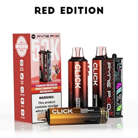 Pyne Pod Click 50k Prefilled Pod Vape Kit - Vaperdeals