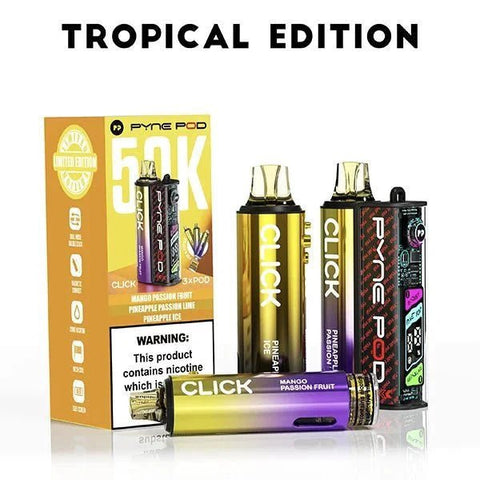 Pyne Pod Click 50k Prefilled Pod Vape Kit - Vaperdeals