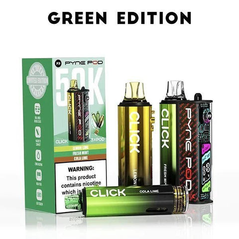 Pyne Pod Click 50k Prefilled Pod Vape Kit - Vaperdeals