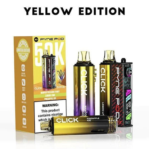 Pyne Pod Click 50k Prefilled Pod Vape Kit - Vaperdeals