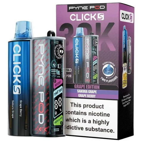 Pyne Pod Click S 30K Pod Vape Kit Pack of 5 - Vaperdeals