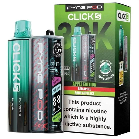 Pyne Pod Click S 30K Pod Vape Kit Pack of 5 - Vaperdeals