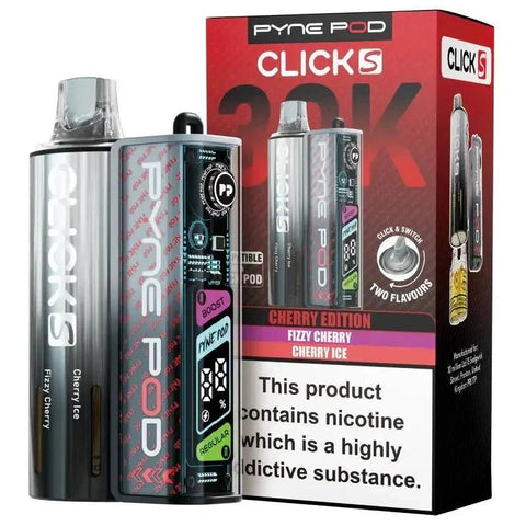 Pyne Pod Click S 30K Pod Vape Kit Pack of 5 - Vaperdeals