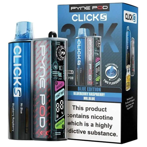 Pyne Pod Click S 30K Pod Vape Kit Pack of 5 - Vaperdeals