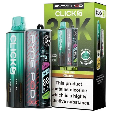 Pyne Pod Click S 30K Pod Vape Kit Pack of 5 - Vaperdeals