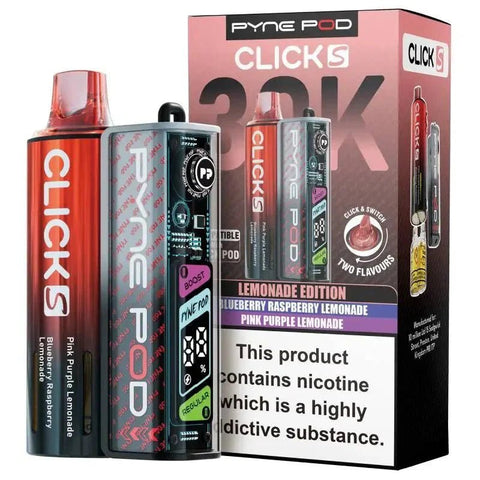 Pyne Pod Click S 30K Pod Vape Kit Pack of 5 - Vaperdeals