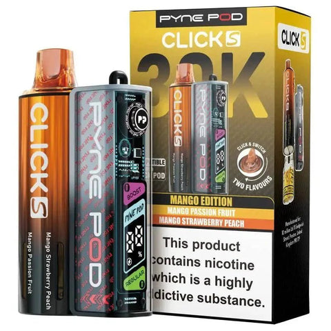 Pyne Pod Click S 30K Pod Vape Kit Pack of 5 - Vaperdeals