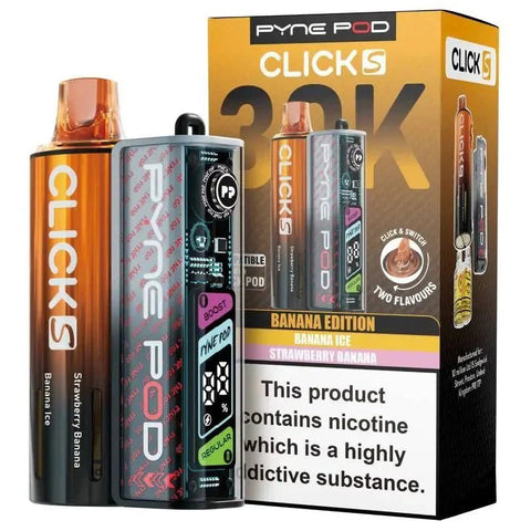 Pyne Pod Click S 30K Pod Vape Kit Pack of 5 - Vaperdeals