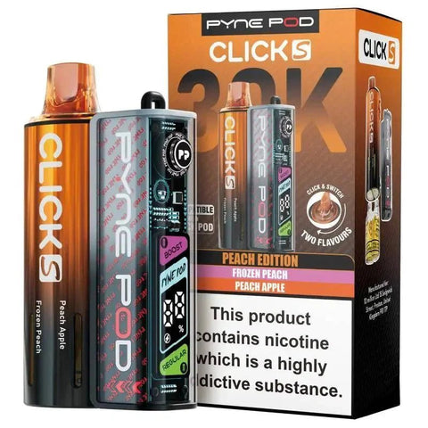 Pyne Pod Click S 30K Pod Vape Kit Pack of 5 - Vaperdeals